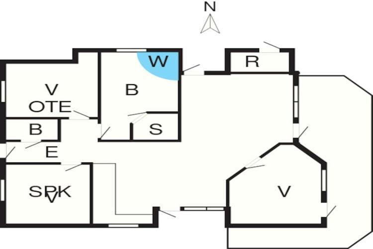 8 Person Holiday Home In Ulfborg ภายนอก รูปภาพ