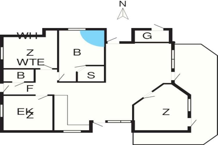 8 Person Holiday Home In Ulfborg ภายนอก รูปภาพ